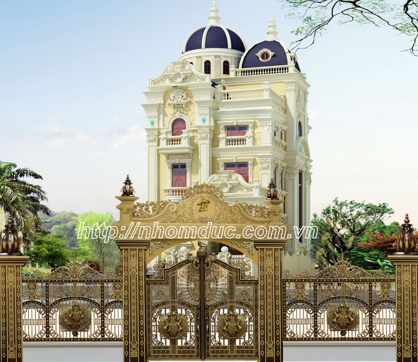 Cổng nhôm đúc Tại Thành Phố Hồ Chí Minh 