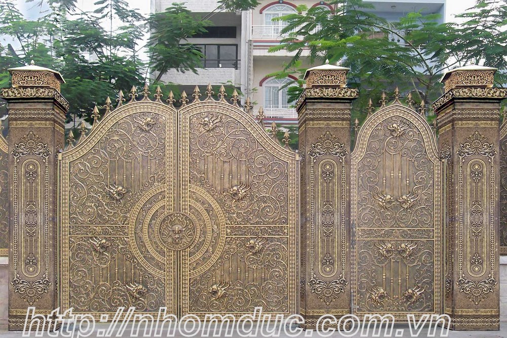 Thi công cổng nhôm đúc Huyện Cần giờ, Hồ Chí Minh