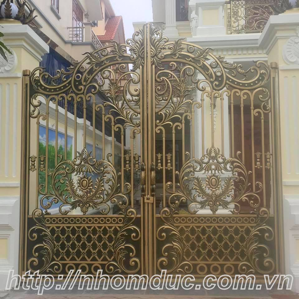 ột chiếc cổng biệt thự đẹp với thiết kế đơn giản hoặc cách điệu