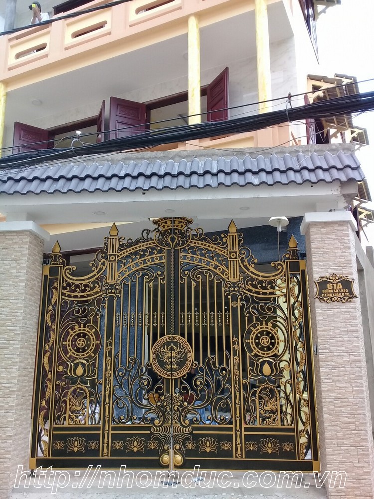 Cổng nhôm đúc quận Thủ Đức, Hồ Chí Minh
