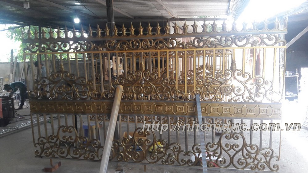 Công trình Cổng nhôm đúc hợp kim Rạch Giá, Kiên Giang