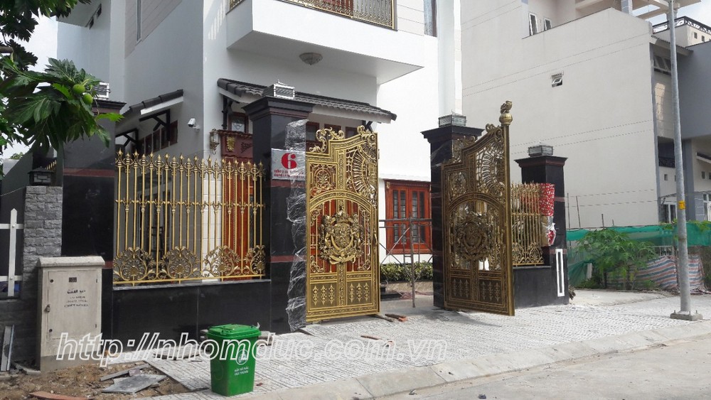 Báo giá cổng nhôm đúc tại Hồ Chí Minh
