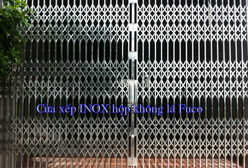 Báo giá cửa xếp INOX tại Hà Nội
