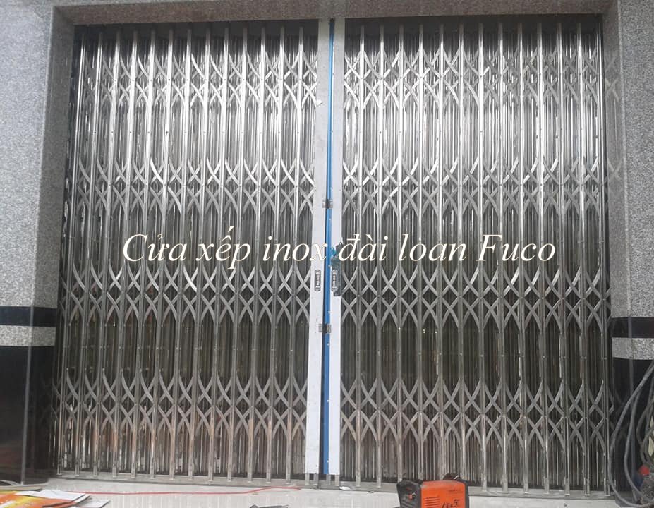 Báo giá cửa xếp tại Hà Nội, Cửa xếp, cửa cuốn Fuco