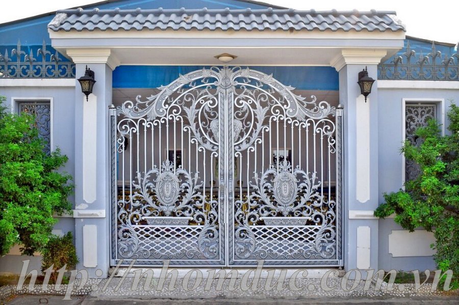 Thi công cổng nhôm đúc Huyện Bình Chánh, Hồ Chí Minh