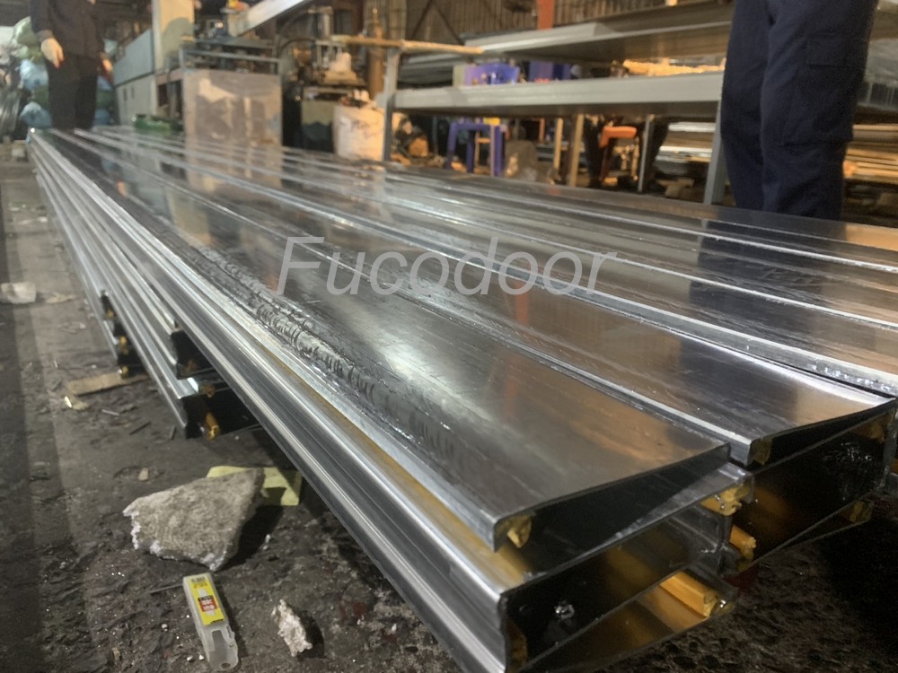 Cửa cuốn siêu trường sơn tĩnh điện, Cửa cuốn siêu trường inox, cửa cuốn siêu trường