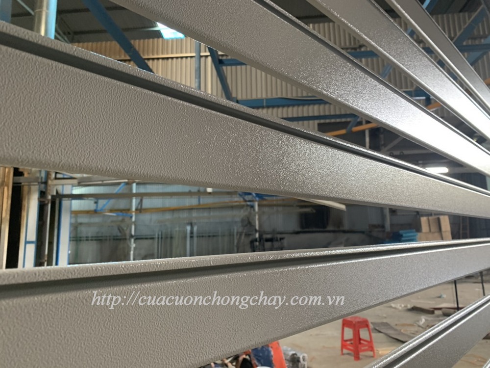 Cửa cuốn chống cháy bằng thép (EGI), FC85 có cửa EXIT cửa cuốn chống cháy FC 85. Fire shutter door korea , cửa cuốn ngắn cháy khẩn cấp