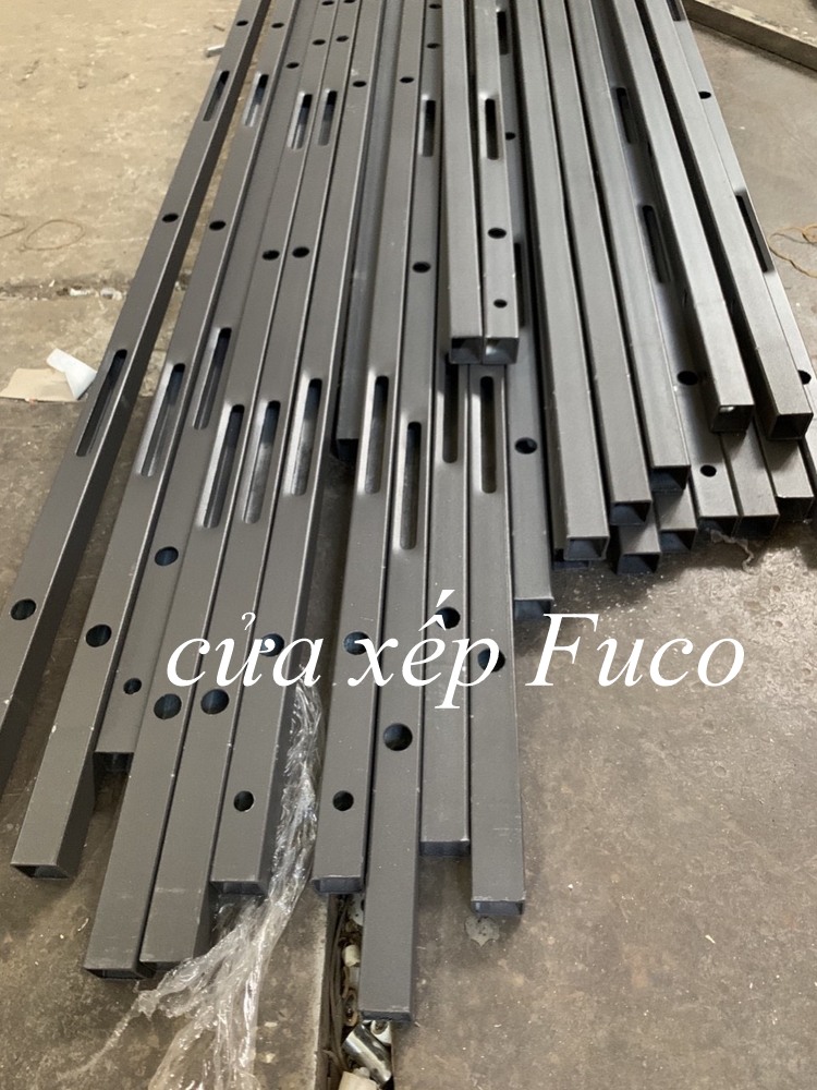 Cửa xếp Hộp Kẽm, Cửa xếp Fuco, Cửa xếp hộp kẽm, giá cửa xếp cao cấp