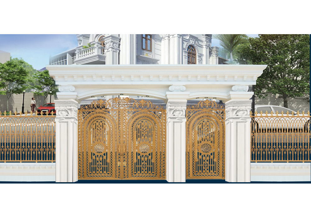 Công trình cửa cổng anh Thành, thành phố Vinh 
