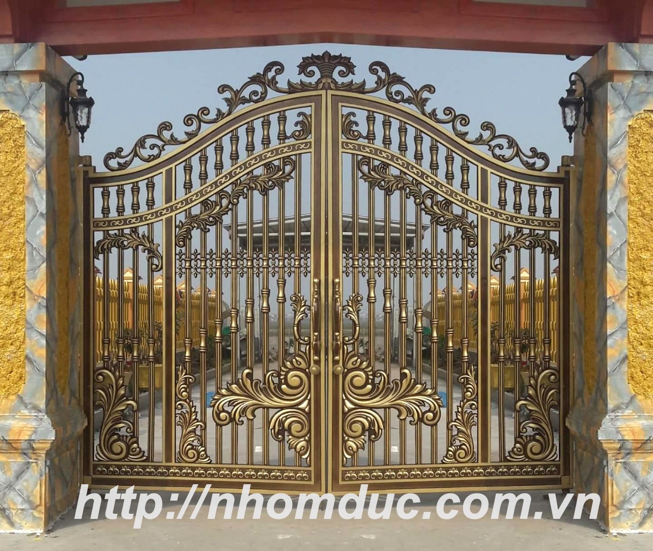 Cổng nhôm đúc tại Bắc Ninh, Nhôm đúc Fuco