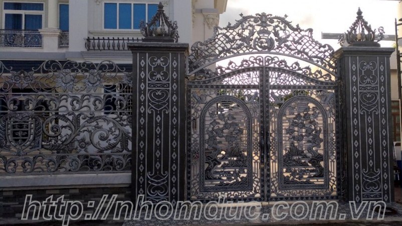 cửa cổng biệt thự nhôm đúc Fuco Tây Ninh, cửa cổng biệt thự nhôm đúc Fuco Thái Bình, cửa cổng biệt thự nhôm đúc Fuco Thái Nguyên
