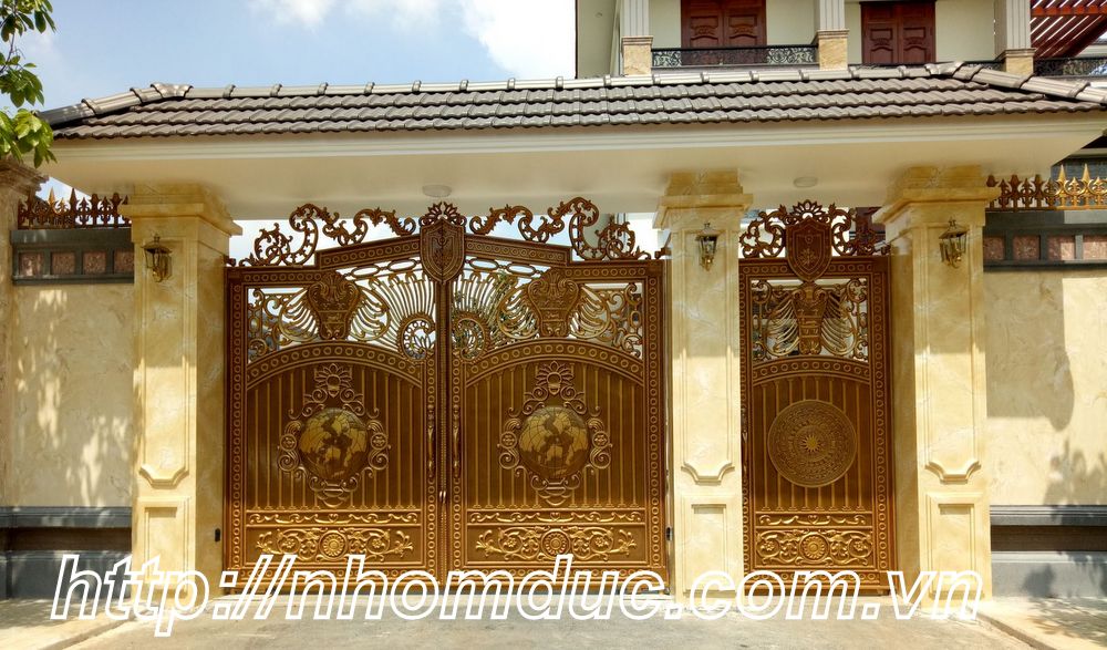 cửa cổng biệt thự nhôm đúc Fuco Hải Phòng, cửa cổng biệt thự nhôm đúc Fuco Hà Nội, cửa cổng biệt thự nhôm đúc Fuco TP.HCM