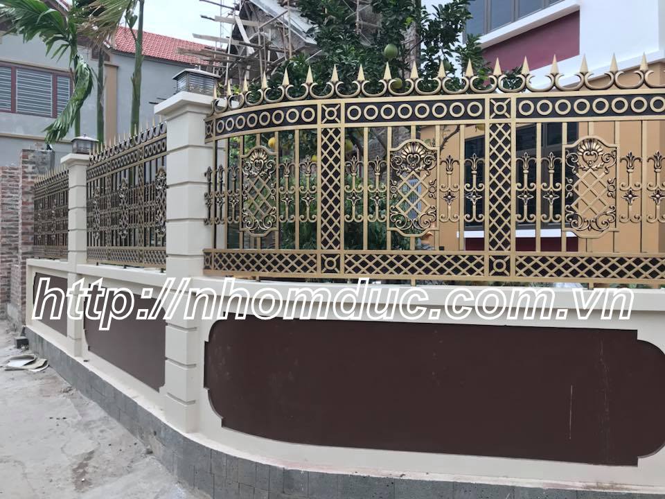 Công Trình Cổng Nhôm Đúc Tại Tam Điệp, Ninh Bình