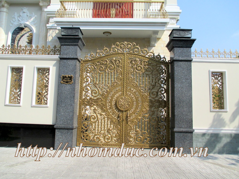 Cổng nhôm đúc tại Điện Biên, Nhôm đúc Fuco