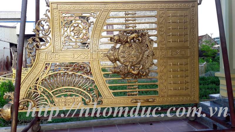 lắp cổng nhôm đúc tại Vĩnh, Nghệ An
