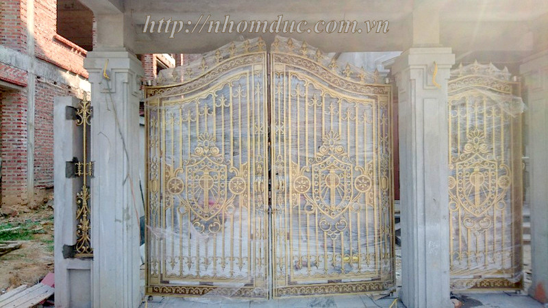  cổng nhôm đúc hợp kim cao cấp, hàng rào nhôm đúc đúc hợp kim tại Thành Phố Lào Cai