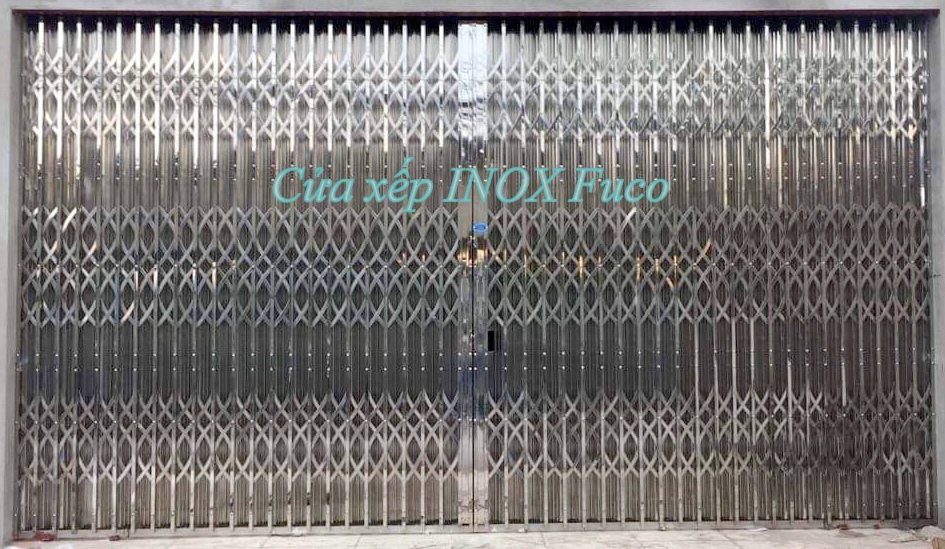 Bảng giá cửa xếp INOX Fuco