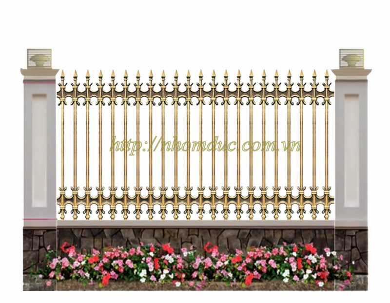 Các loại cổng, cửa, hàng rào nhôm đúc hợp kim chất lượng cao