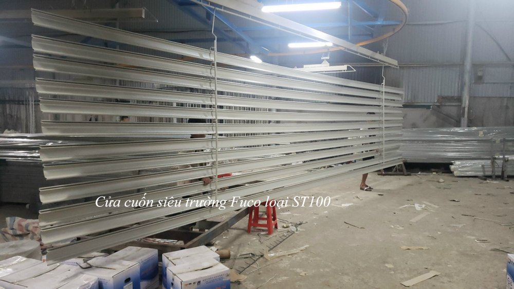 Cửa cuốn siêu trường ST100 tại Hà Tĩnh